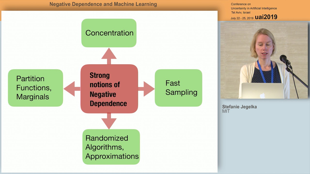 July 24th 1 Stefanie Jegelka Negative Dependence and Machine Learning