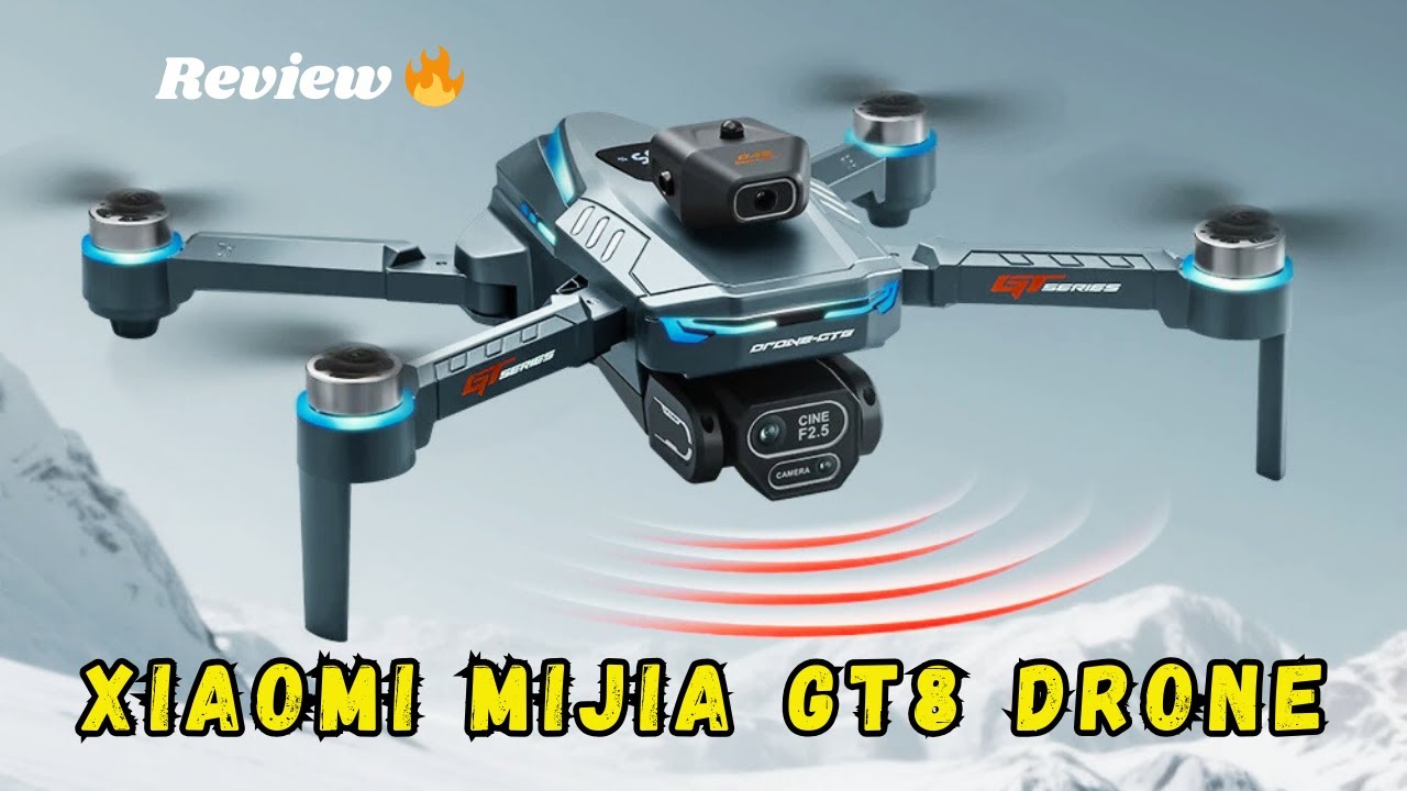 Xiaomi Mijia GT8 Drone | 8K Triple Camera GPS Quadcopter