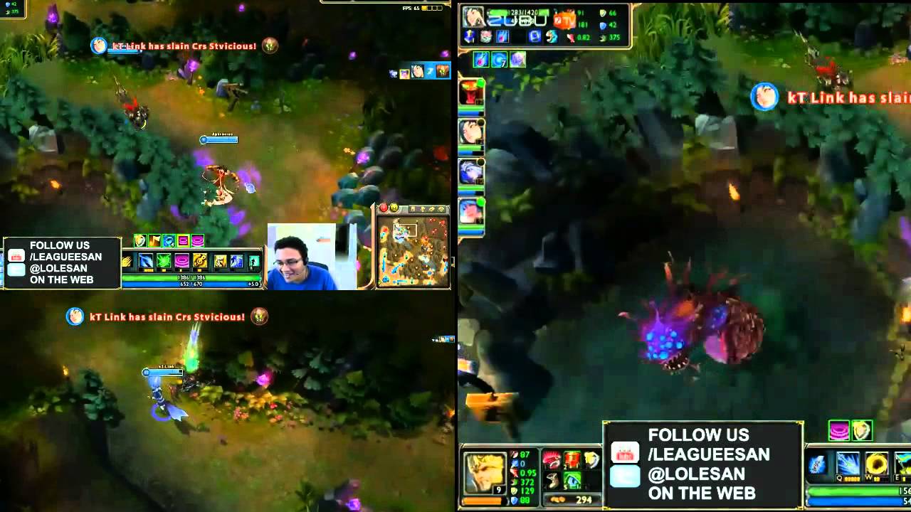 The Most Legit Arrow of Doublelift's Life (from CLG versus Curse scrim)