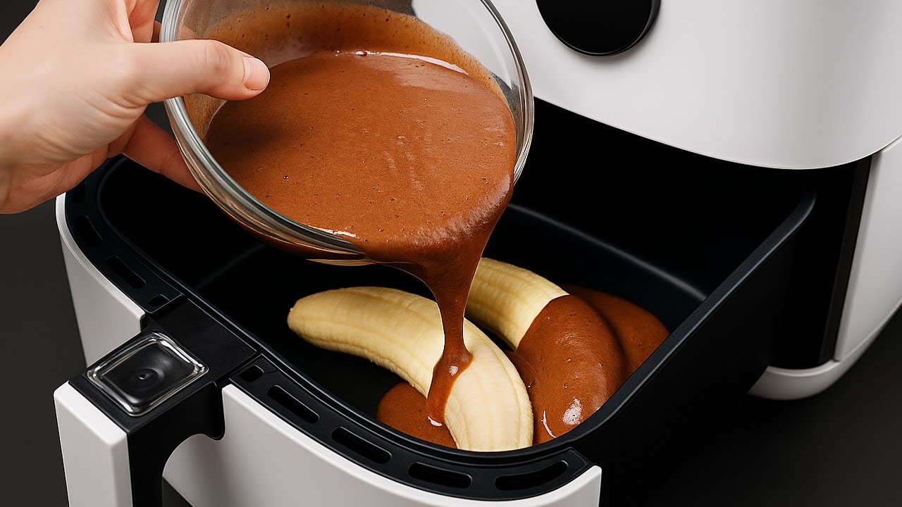 The FAMOUS dessert that's driving the world crazy! No oven, just two eggs and an Air Fryer.