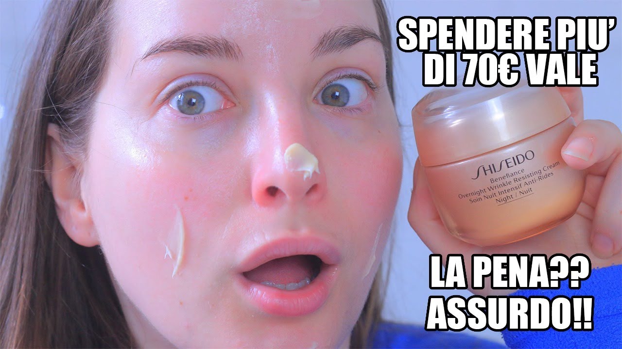 Ho speso 75€ per la crema antirughe Shiseido Benefiance Overnight Wrinkle Resisting Cream! E' ok?