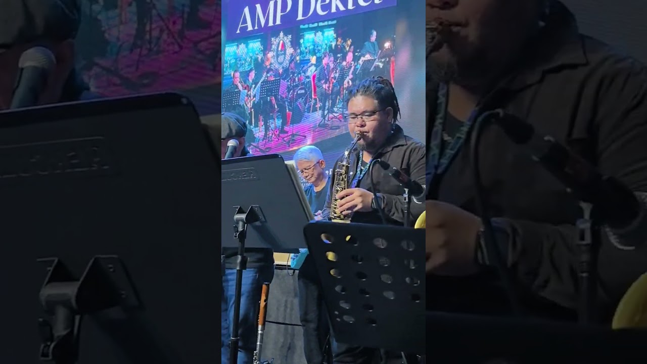 Binibini by the Rainmakers #AMPbigband #riverasaxophone #jxcustoms @KMA927