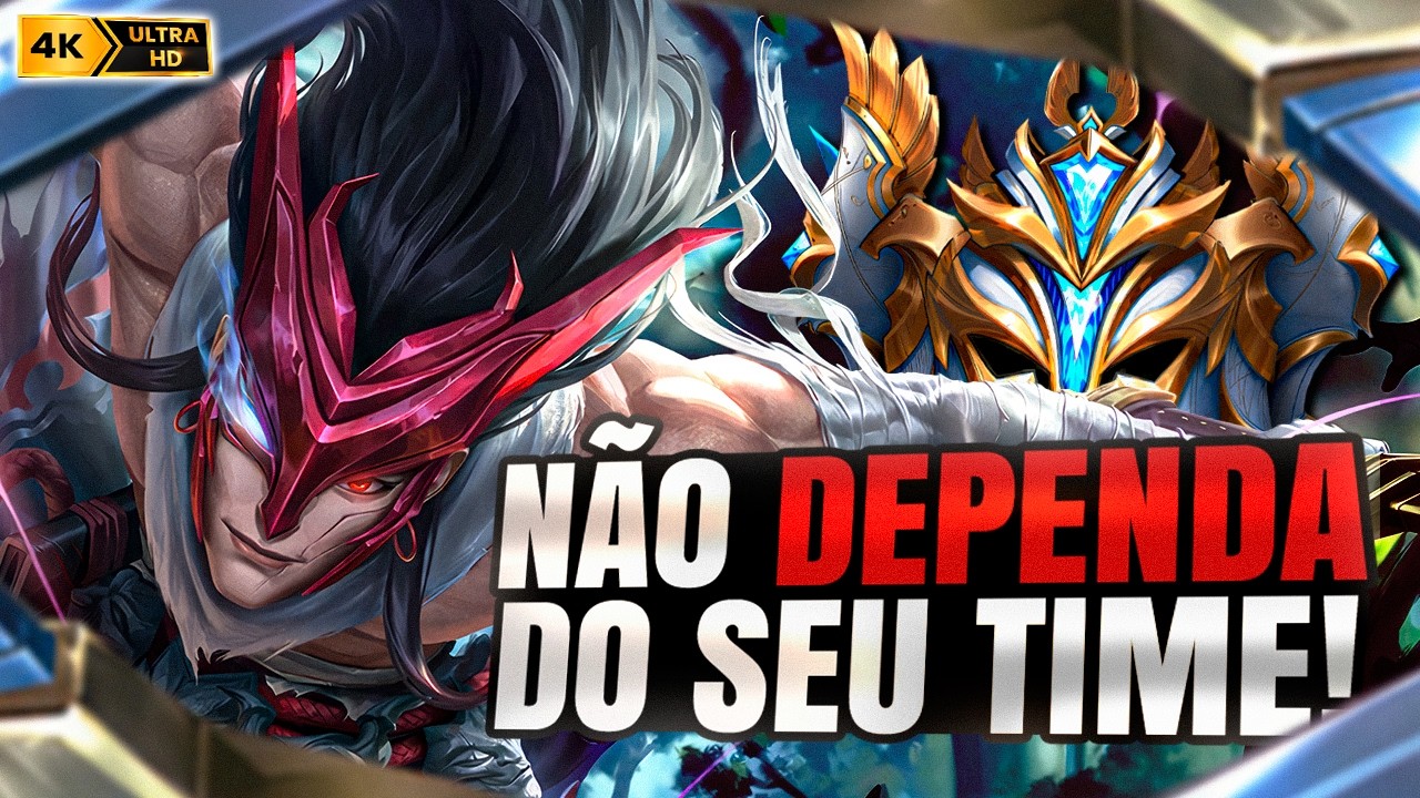 YONE DO TOP 1 CHIN&Ecirc;S? APRENDA A CARREGAR SOZINHO! | LOL WILD RIFT