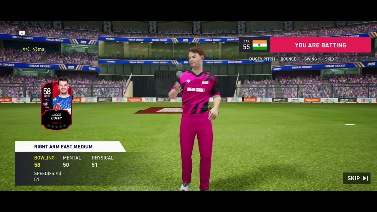 Dream cricket game play 🫡