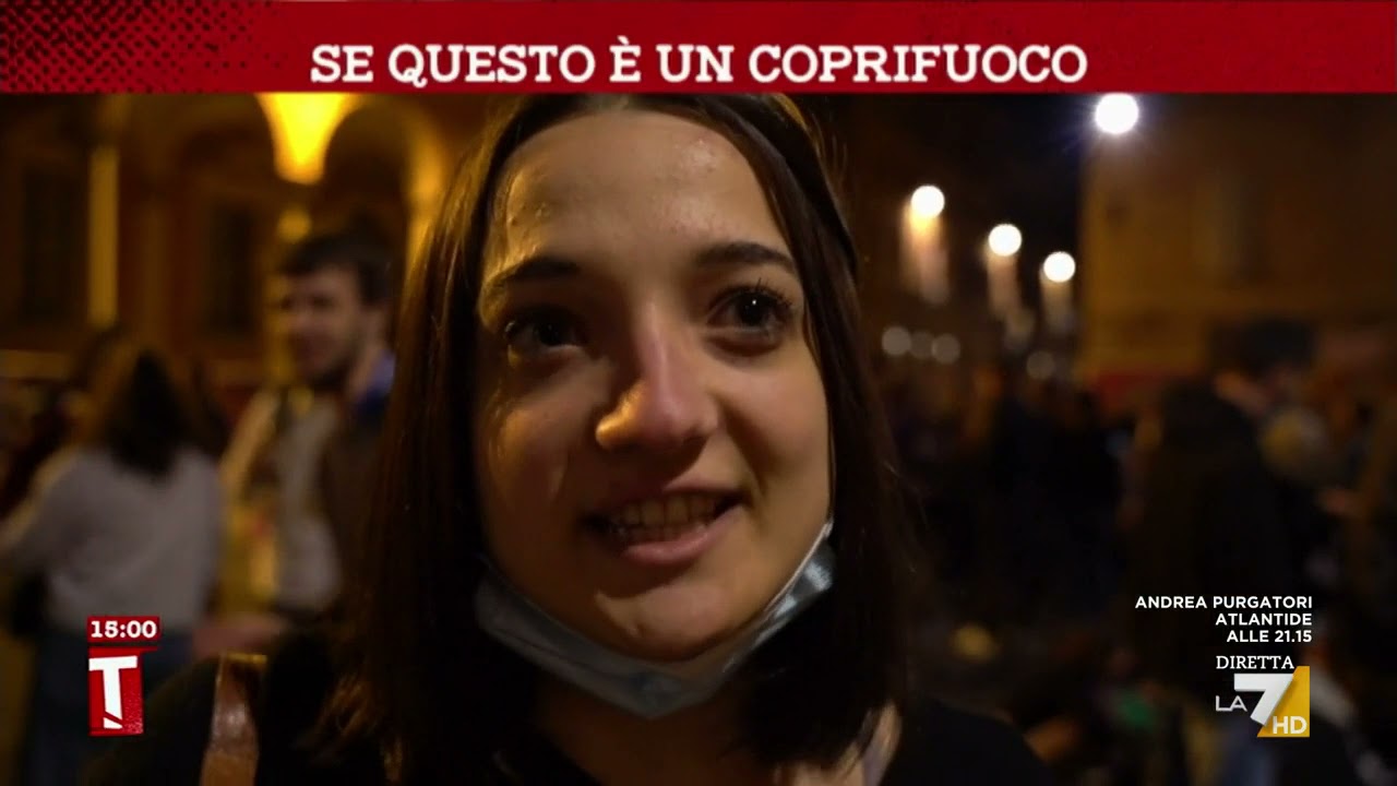 Coprifuoco addio, le immagini shock di Bologna