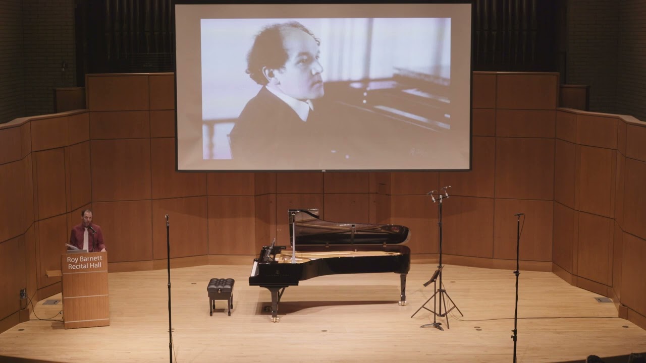 Derek Stanyer's DMA Lecture Recital on the Art Song of Nikolai Medtner. January 13th, 2023, UBC.