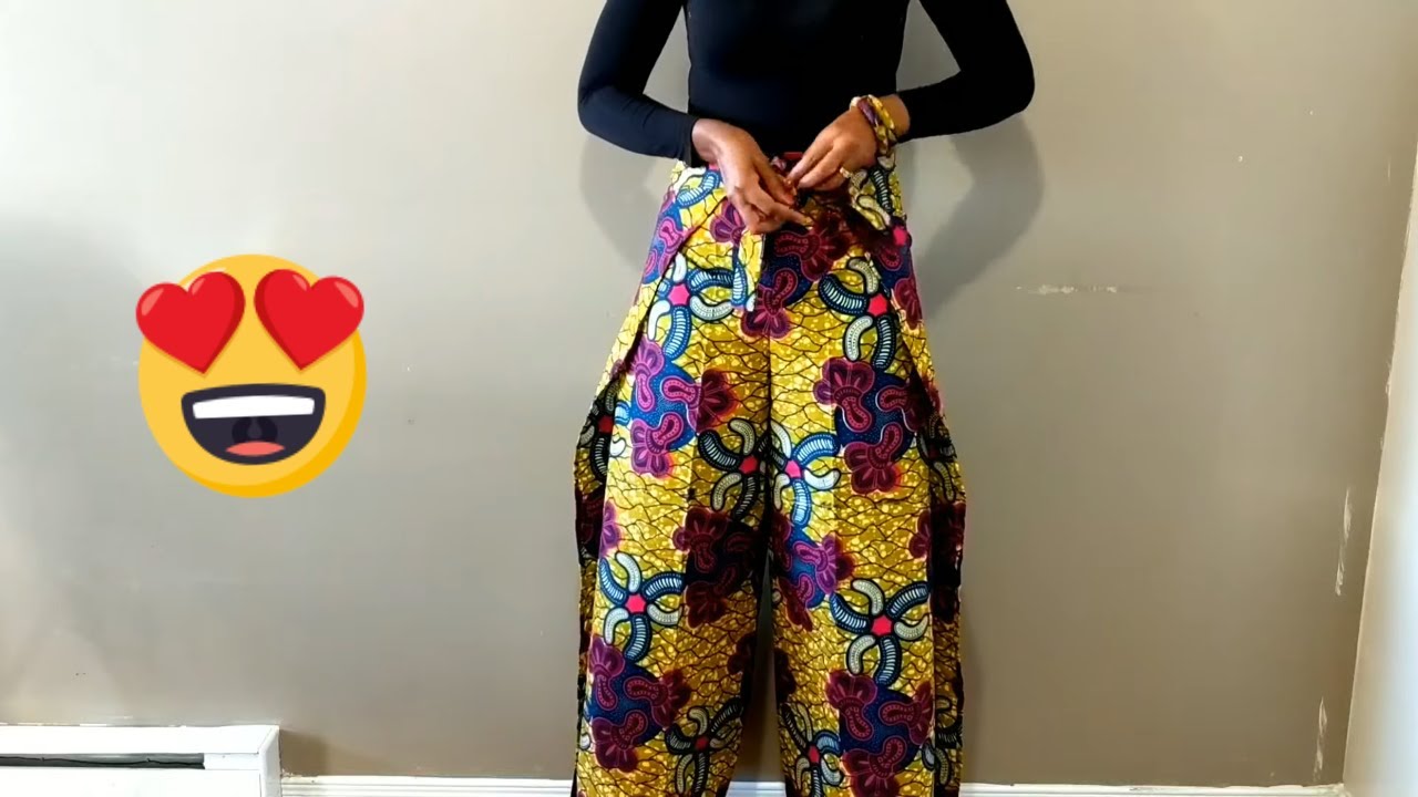 Diy Wrap pants/ tutorial