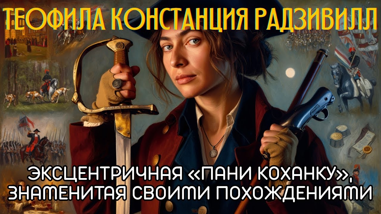 Теофила Радзивилл: Почему самая богатая наследница Европы променяла балы на саблю и мужские брюки?🌙