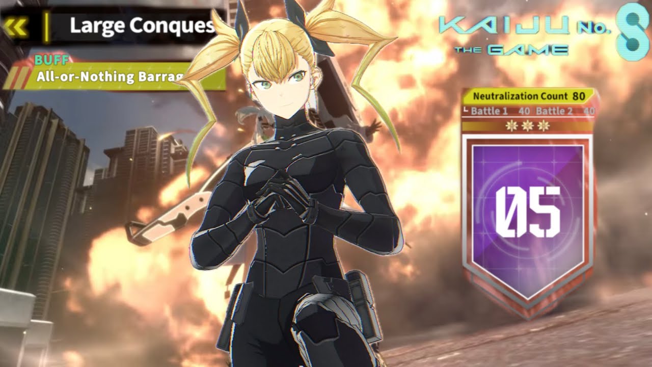 LARGE CONQUEST 5 - KAIJU NO 8 THE GAME