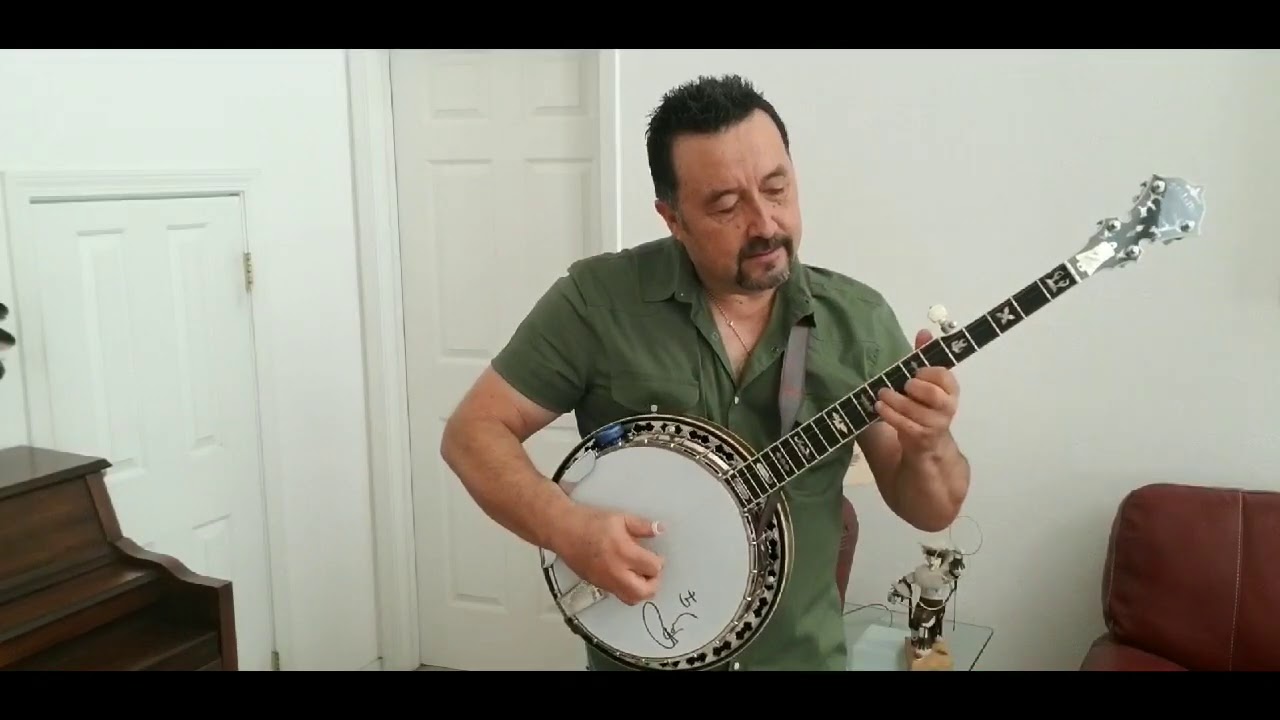 BlackBerry Blossom (Based on an arr. by Alan Munde) on a Stelling Staghorn Banjo