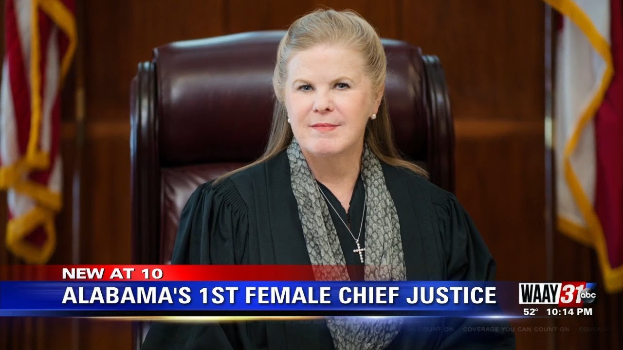 Alabama's 1st Female Chief Justice