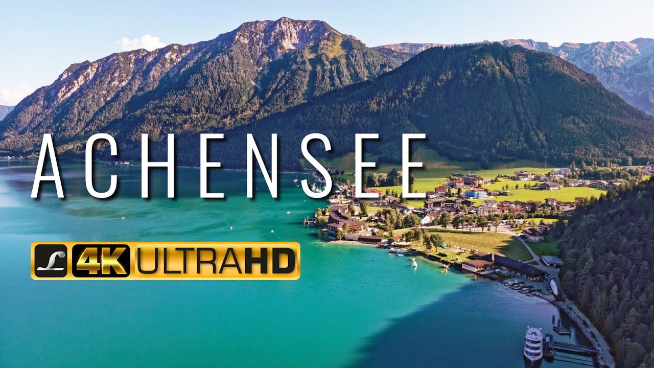 Achensee - Österreich: Rund um den See aus der Luft und 