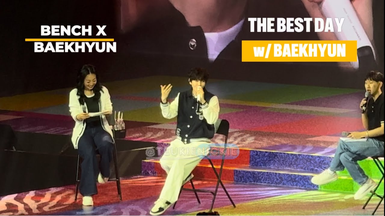 [4K] 2024.02.02 - BAEKHYUN - TALKS, INTERVIEW & CHALLENGES | The Best Day with #BENCHxBAEKHYUN
