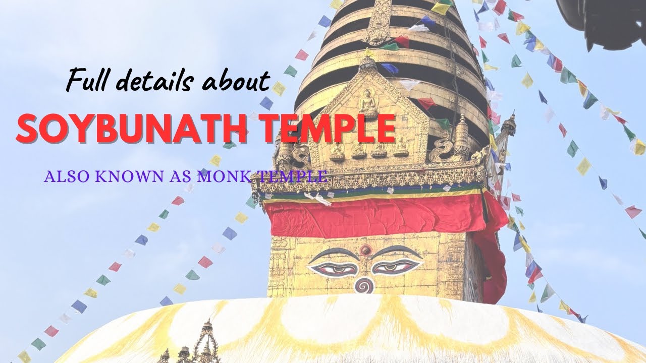 SOYEMBUNATH TEMPLE also known as monkey 🐵 temple 🛕 #nabindailifevlog