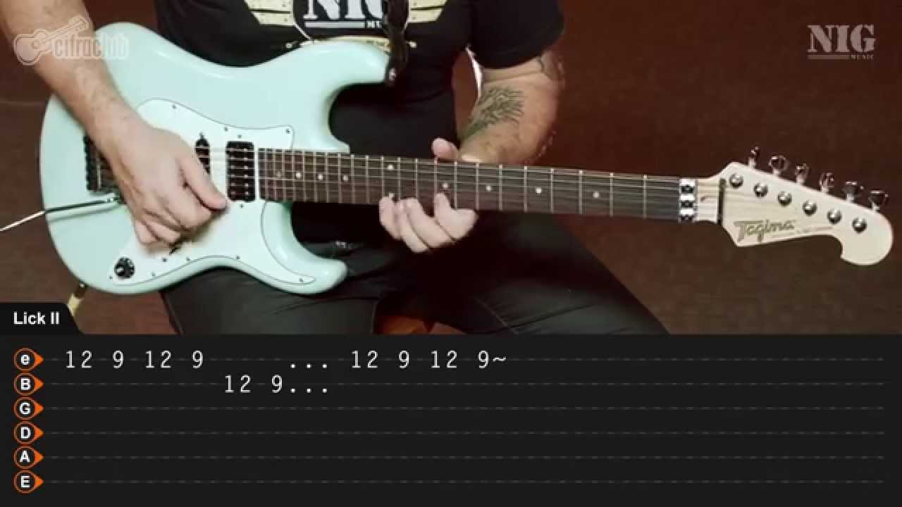 Teo Dornellas - Escala Pentatônica (aula de guitarra)