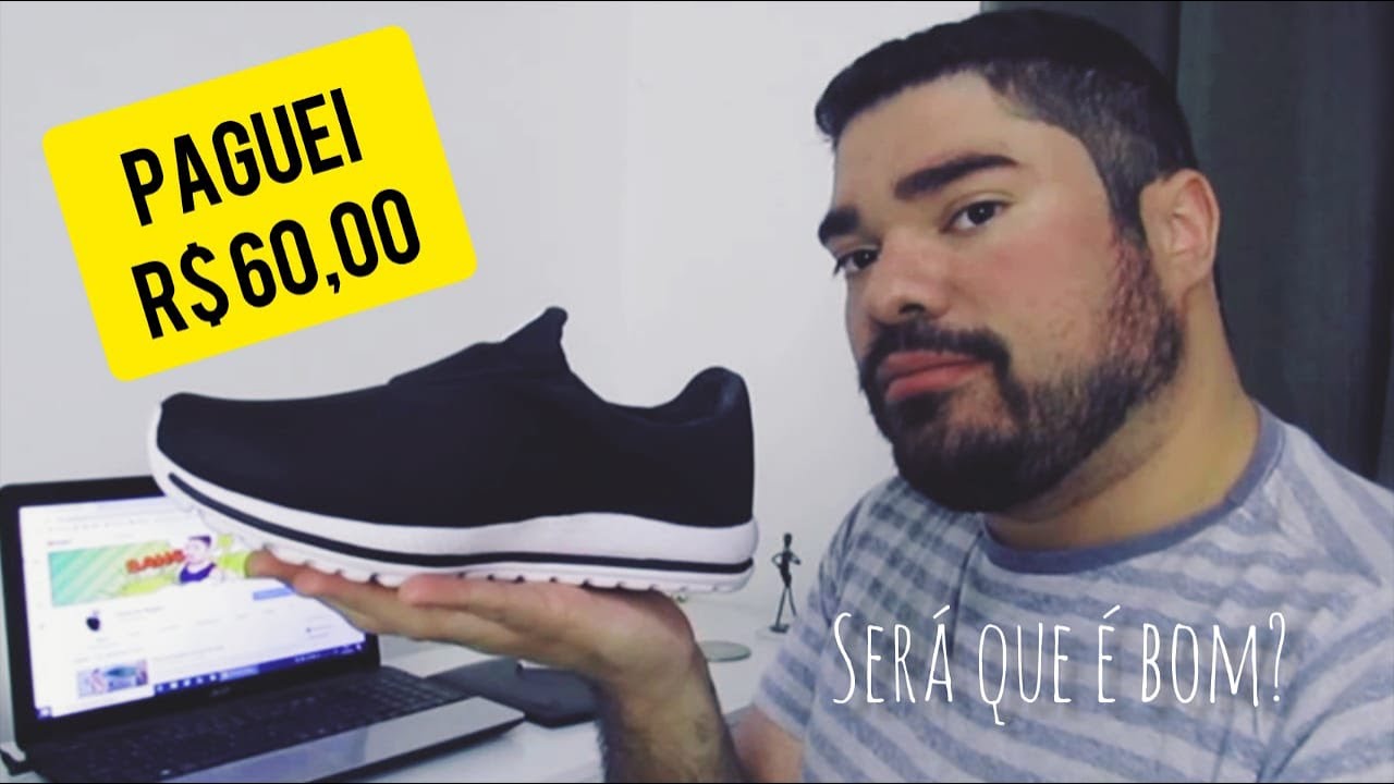 Tênis de caminhada e corrida barato.
