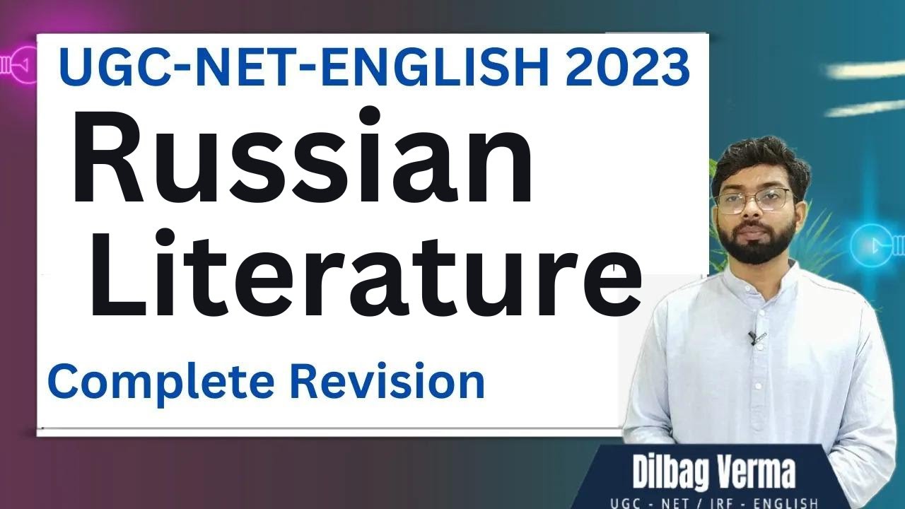 Russian Literature in English literature || Russian writers in for ugc net || Russian literature
