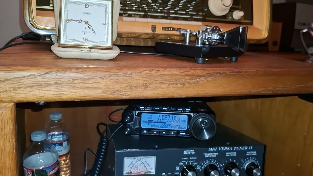 20260306 12:45 UTC. QSO with VK2GBR (Australia). 40 meters. My QTH: CA, USA.