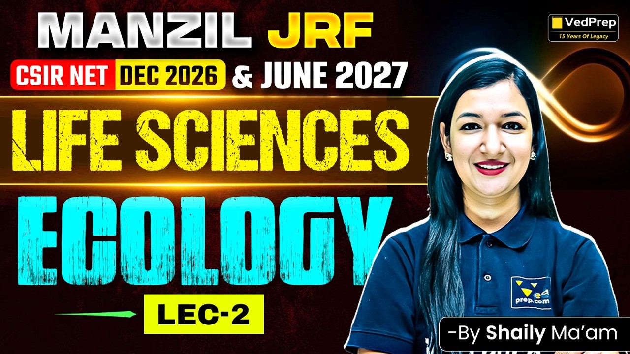 CSIR NET Dec 2026 Life Sciences | Ecology Demo Lec 2 | Samarpan & Sanskar INFINITE Last LIVE Batch