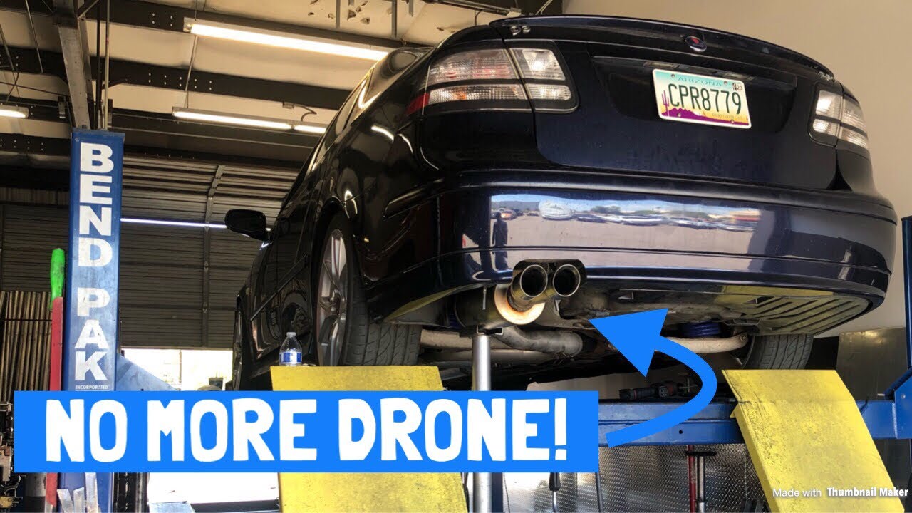 New Exhaust System for My Saab 9-3 Arc!