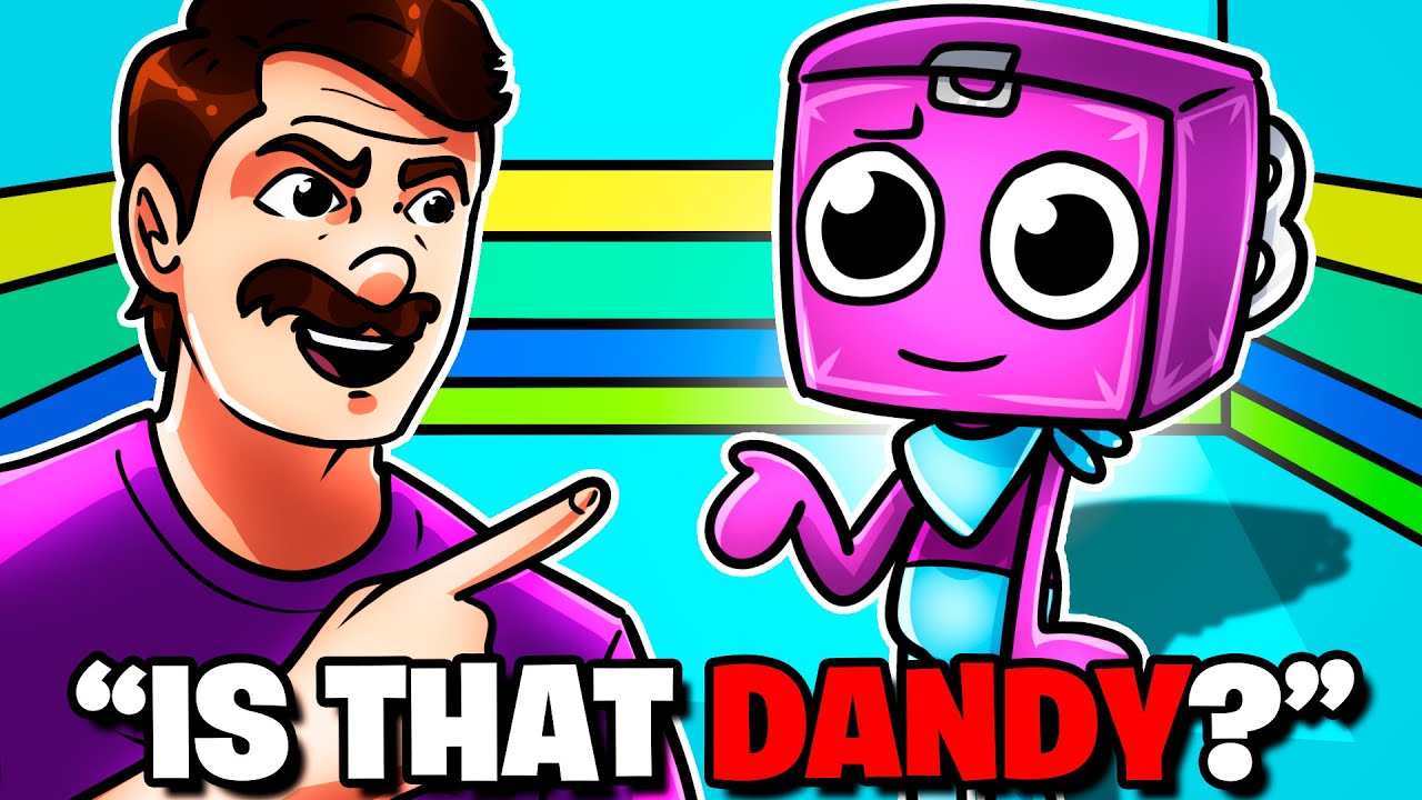 Dandy’s World But My DAD Guesses the Characters?!