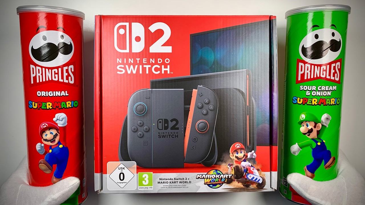 Nintendo Switch 2 Unboxing &mdash; Testing Games in TV, Tabletop & Handheld Mode