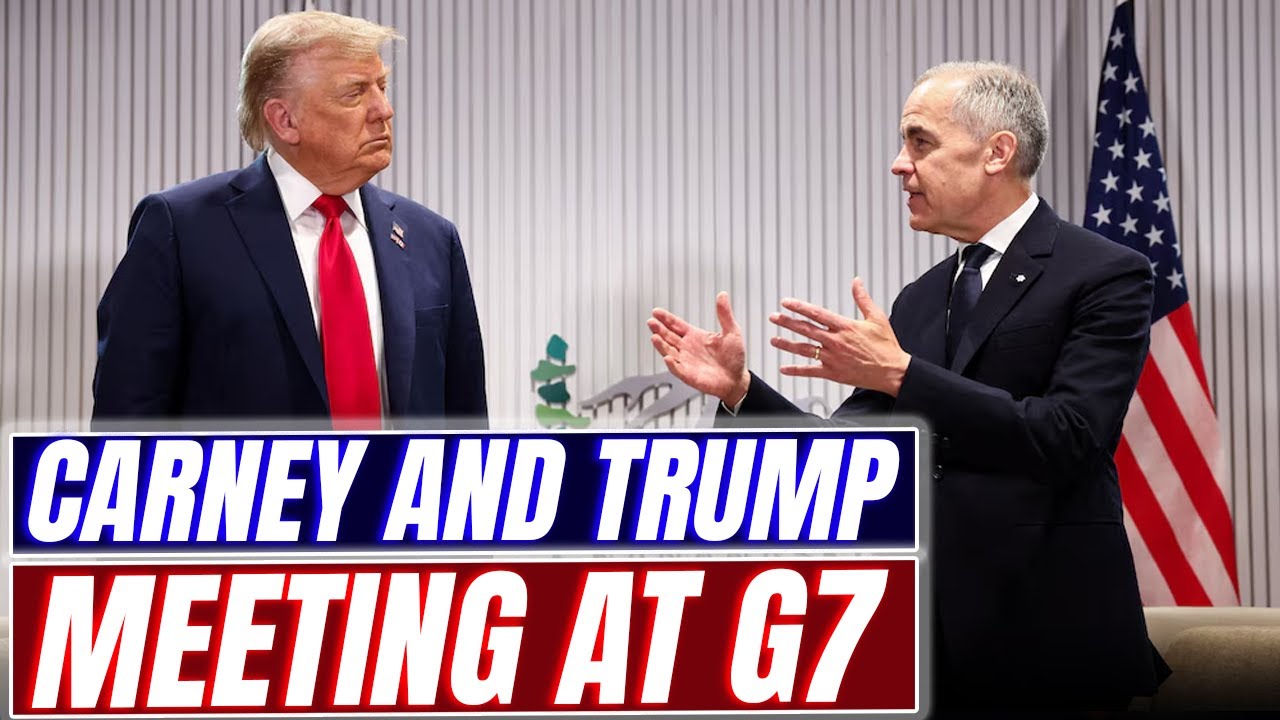 LIVE: Donald Trump meets Mark Carney at G7 Summit | Trump With Carney LIVE