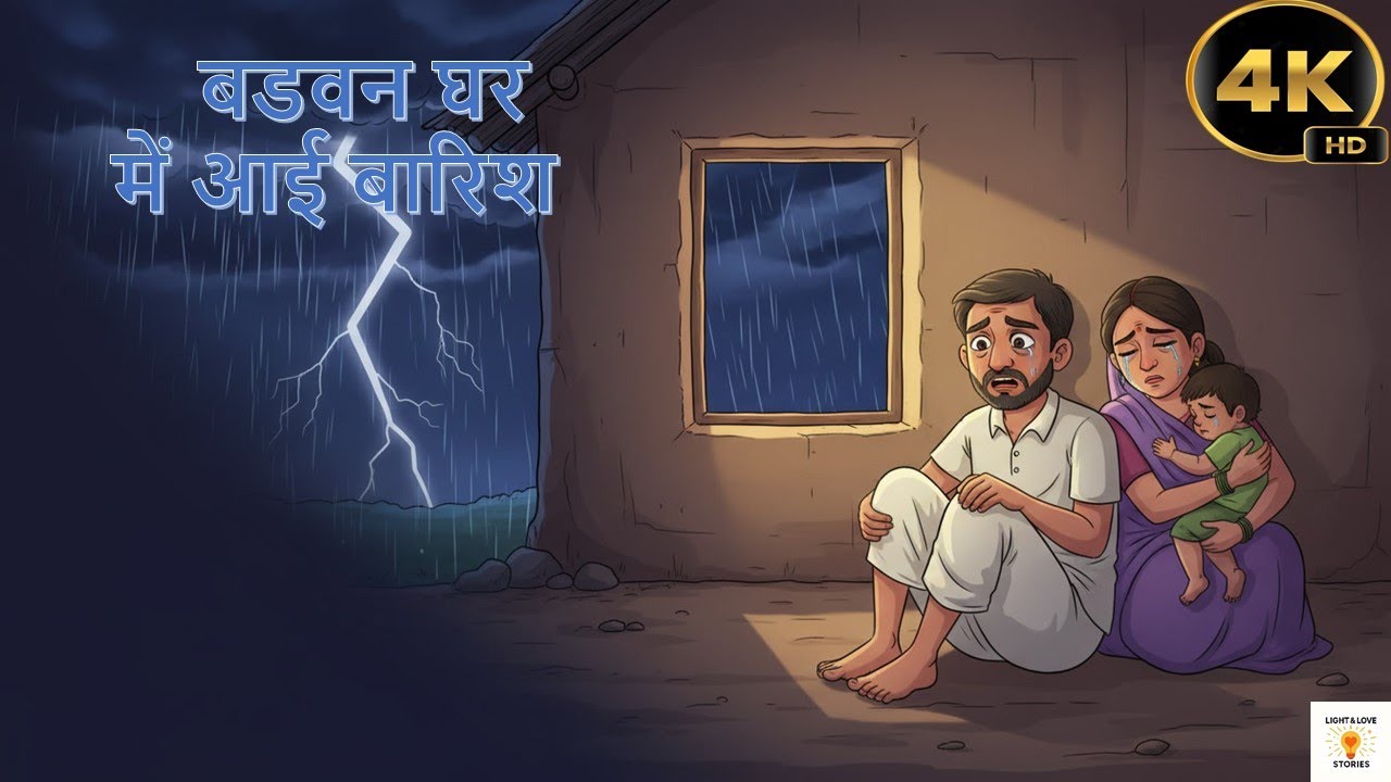 गरीब के घर आई बारिश | Hindi Emotional Moral Story | An Emotional Story