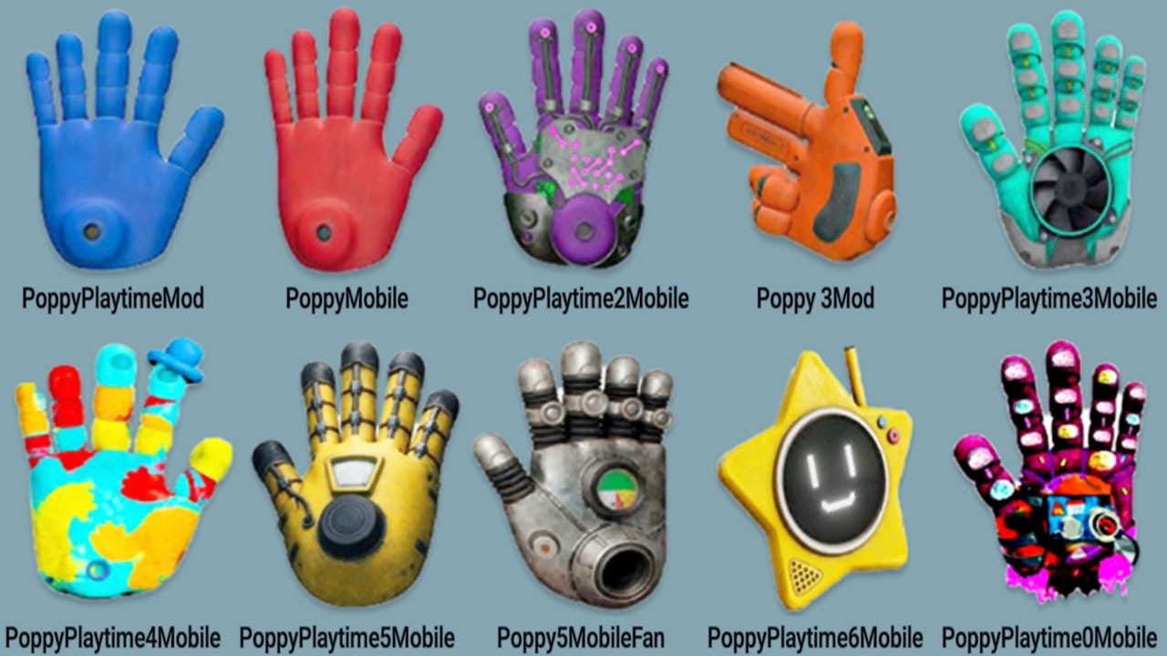 Poppy Playtime Chapter : 1, 2, 3, 4, 5, 6 | Mobile Vs Steam Mod | Hand New | Poppy Playtime 0 Mobile