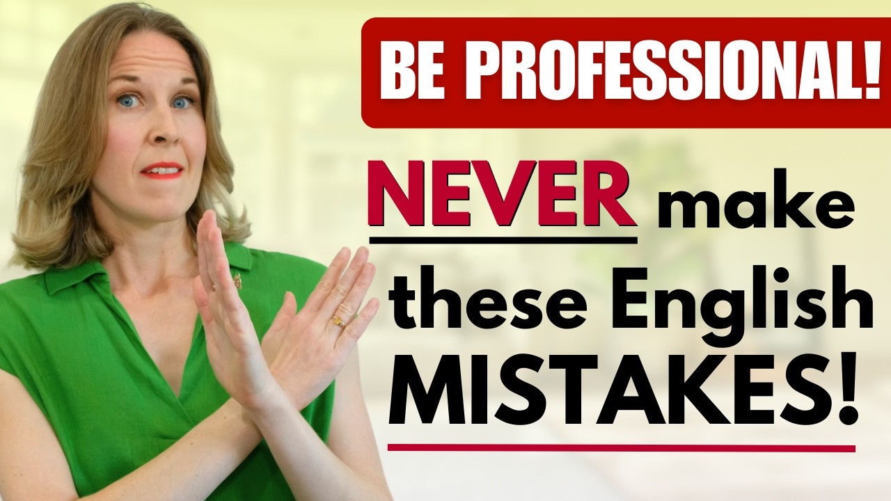 STOP Making These English Mistakes! FIX These 12 Common English Mistakes Immediately
