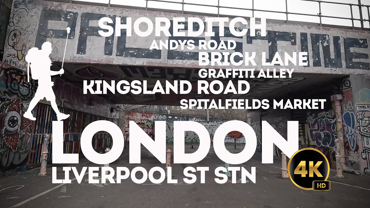 From Liverpool Street Stn London to Andy's House. Shot in 4k. POV