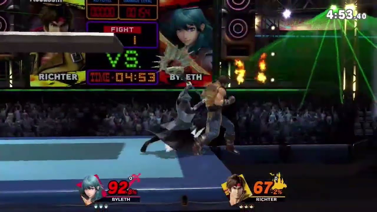 Best 2/3 Raptor (Byleth) VS Captain Cain (Richter)