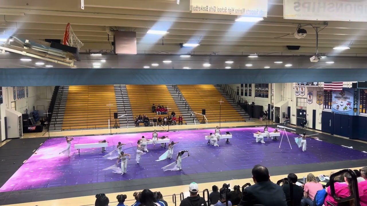 Savanna Winter guard 2025 champs