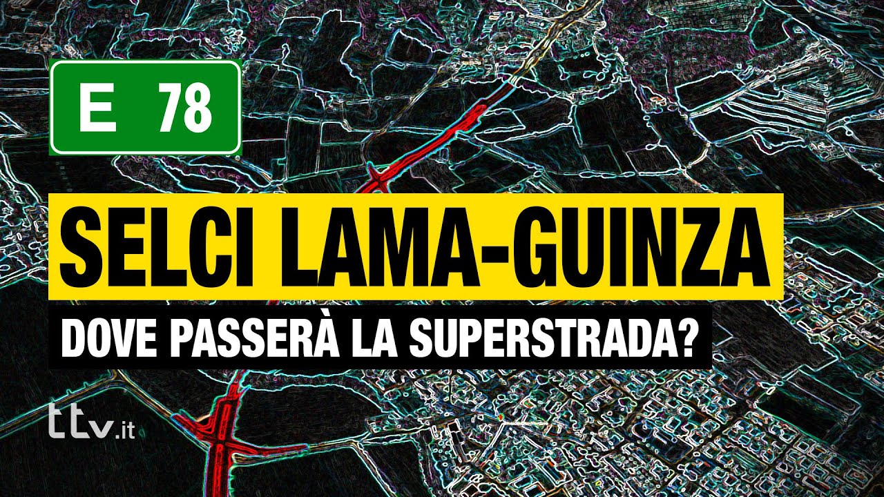 Superstrada E78 Due Mari: il video del tratto Selci Lama - Guinza