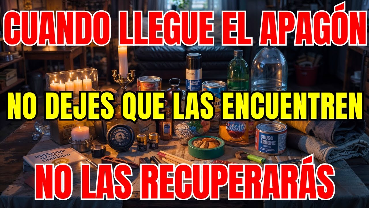 10 Art&iacute;culos que Tendr&aacute;s que Proteger de Tus Vecinos antes del Apag&oacute;n
