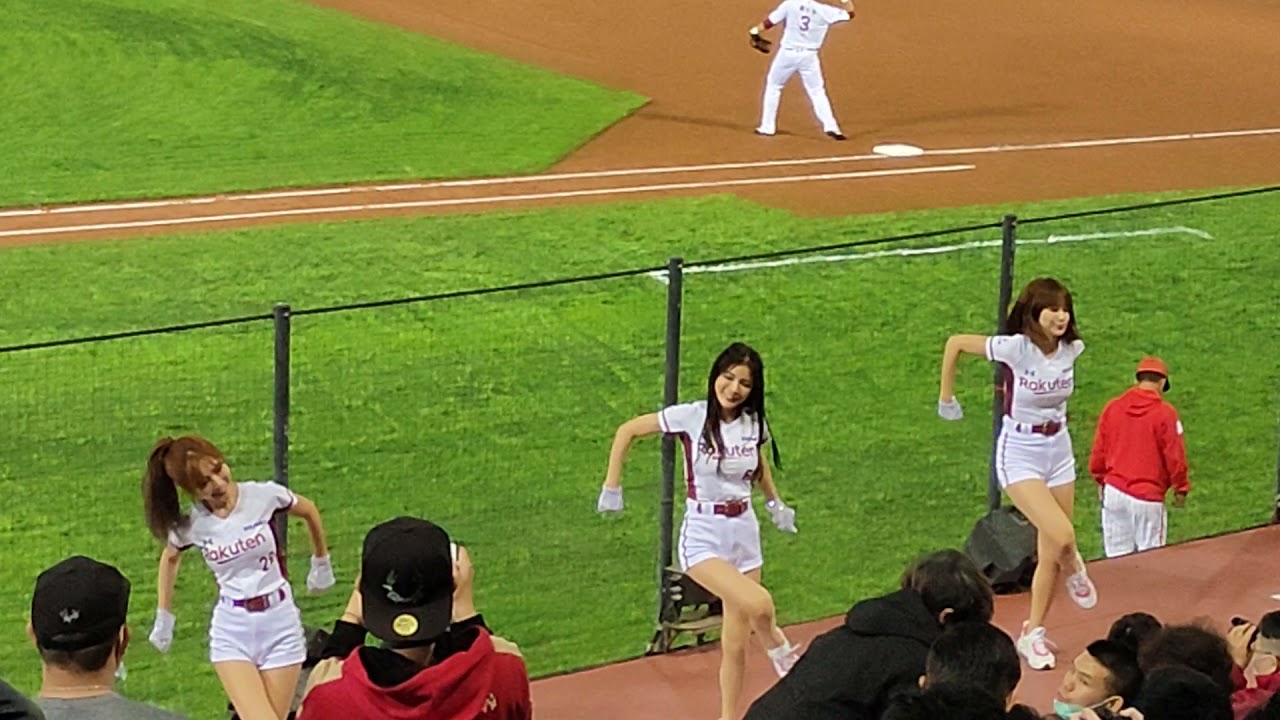 來去桃園 Rukuten Girls 倪暄 小鹿 伊伊 2021-3-23 桃園開幕戰