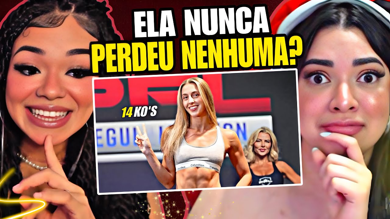 Bela, invicta e LETAL.. Dakota Ditcheva é a nova MÁQUINA de nocautes no MMA | NAT E VIC MV REACT