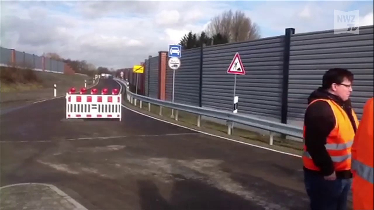 Anschlusstelle Molberger Stra&szlig;e fast abgeschlossen