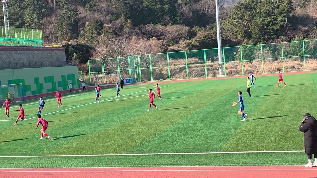 2026년 1월 13일 거제스토브리그 후반 관악fc u15 1 :  0금천축구클럽