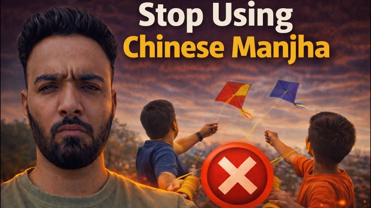 Why is Chinese dor Dangerous? #basantpanchami #basant #kiteflying