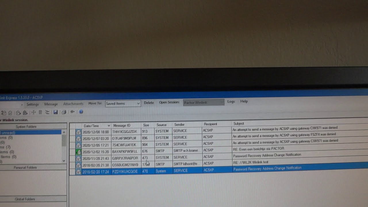 SCS PTC II pro Pactor-3 demonstration HF band