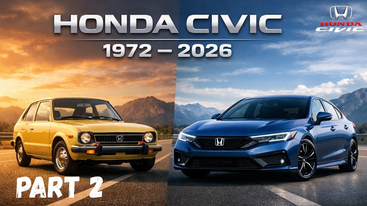 Honda Civic Evolution 1972–2026