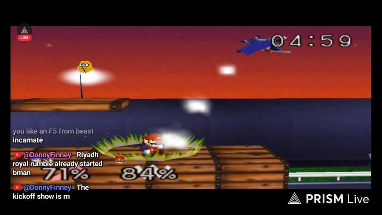 GETTING PAYBACK ON WARIO FOR ROBBING ME IN MKDD! Smash Remix Live