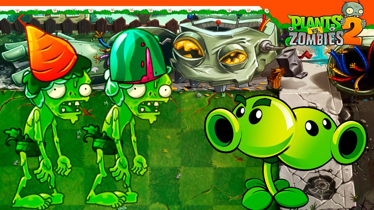 😨 ЗОМБИ ПРЕДАТЕЛИ! ЗОМБИ ИЗ ТОФУ 😨 Plants Vs Zombies 2 (Растения против Зомби 2)