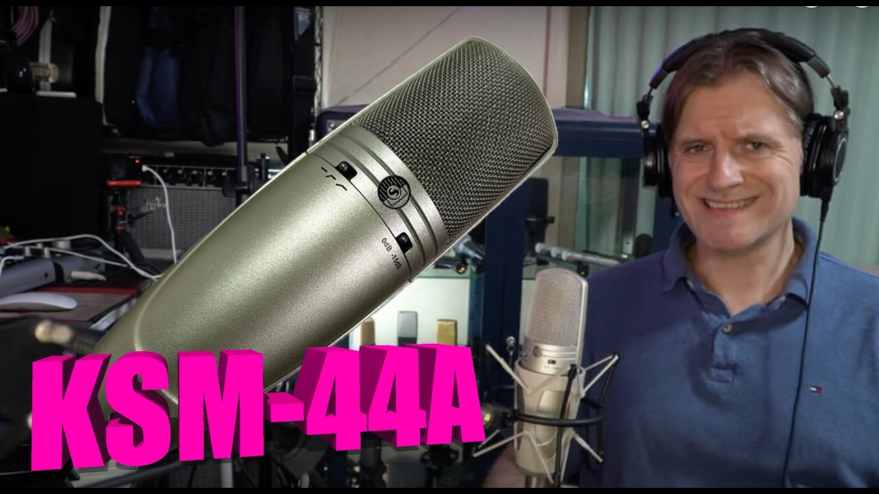 SHURE KSM 44a - Review / Vocal Sound Test