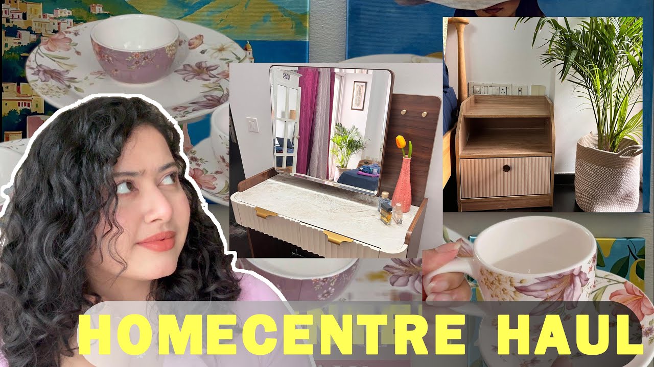 Homecentre SALE Haul 🛋️ | Best Furniture, Crockery, Curtains & Decor Deals 2025