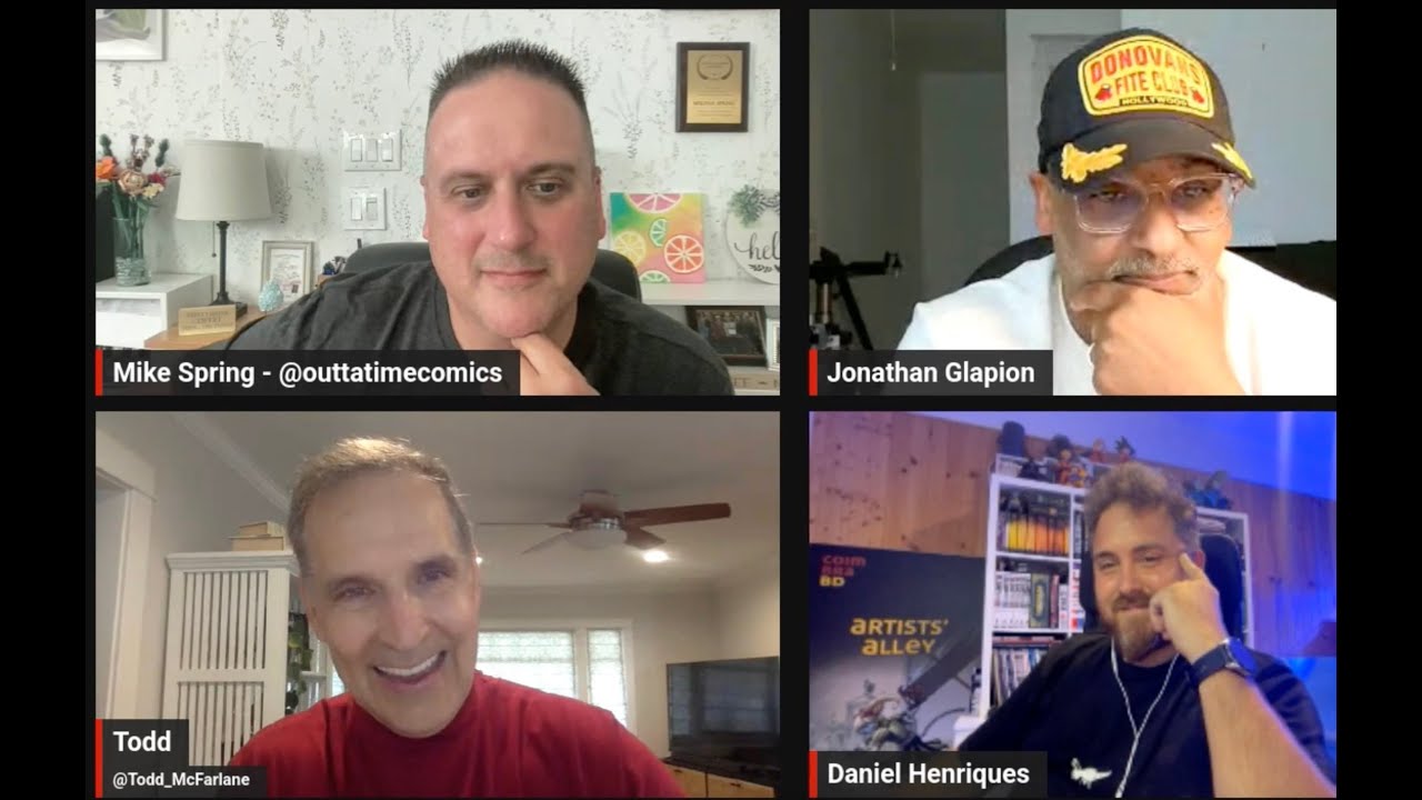 Interview: Todd McFarlane, Jonathan Glapion, & Daniel Henriques talk Frank Miller & Sherlee Johnson!