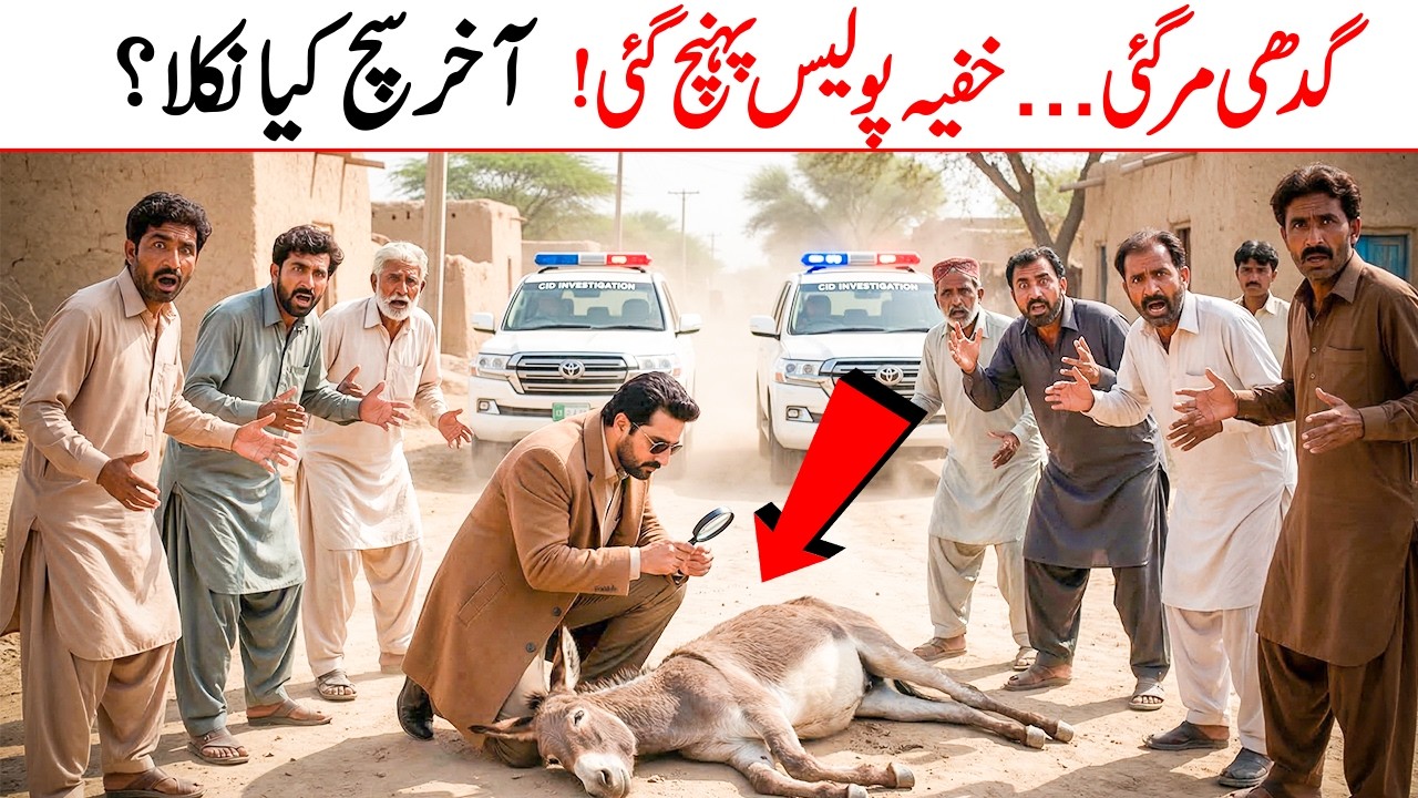Gaon Mein Donkey Ki Maut… Aur Phir CID Pohanch Gayi 😳😂