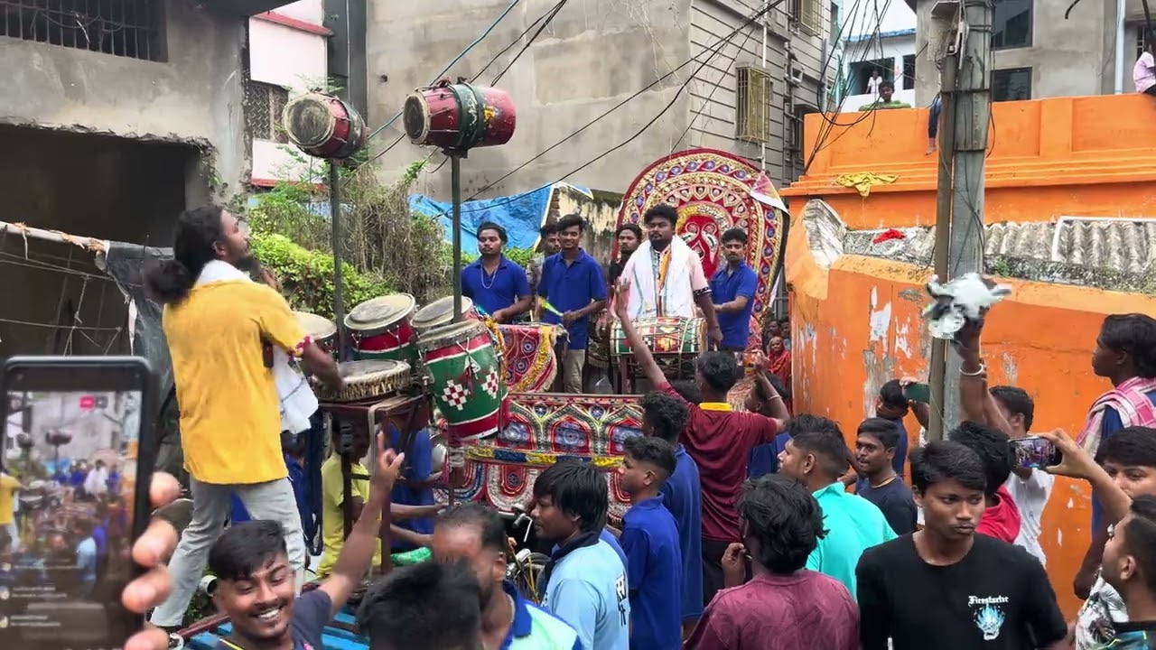 Ganesh Puja procession Nimchouri Cuttack 2024
