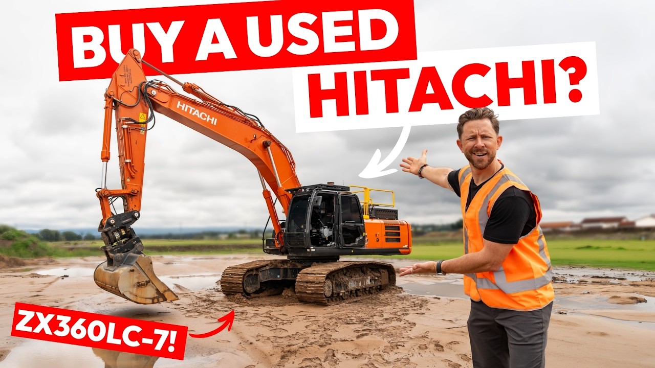 Стоит ли покупать подержанный экскаватор Hitachi?
